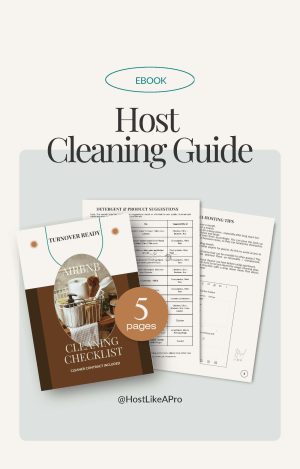 Turnover Ready: Airbnb Cleaning Checklist